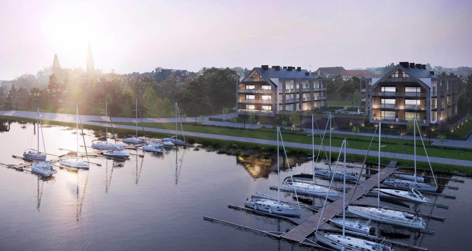 Apartament Heksagon Ostróda Zewnętrze zdjęcie